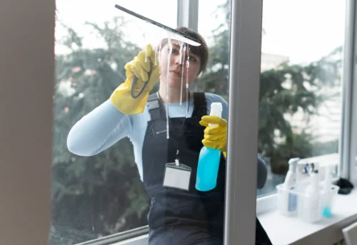 Nettoyage de vitres intérieures et extérieures à Rânes